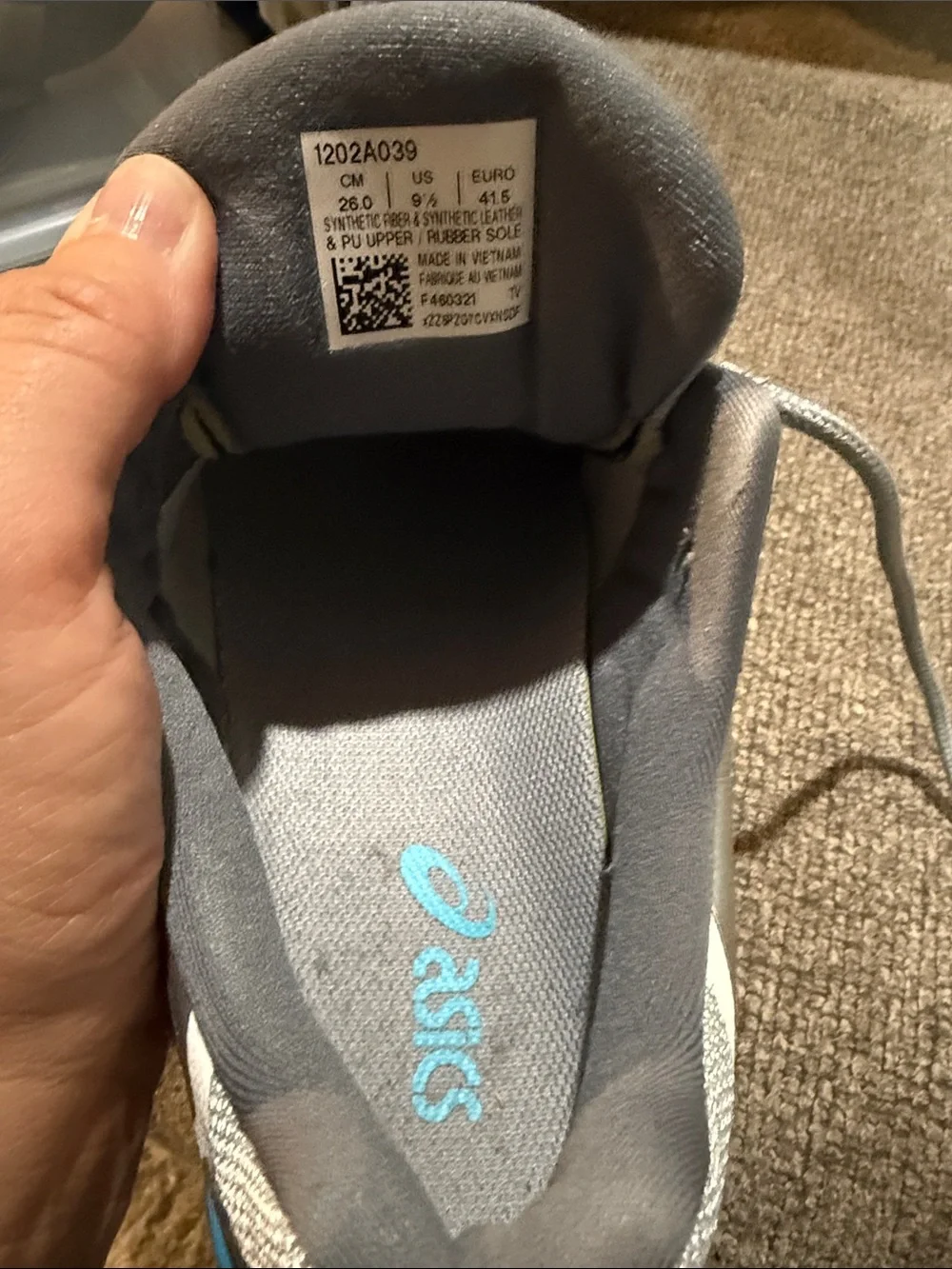 Asics lightweight breathable